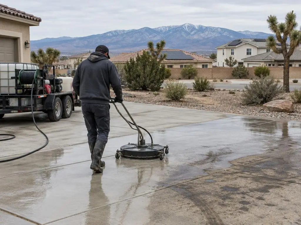 Driveway & Concrete Cleaning in Hesperia, CA